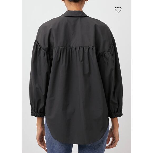 RAILS Winnie black button-up top - size medium - OB - Picture 3 of 9